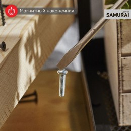 Отвертка шлицевая SL 6х125мм трехкомпонентн. рукоятка сталь S2 Rexant 12-4723-1