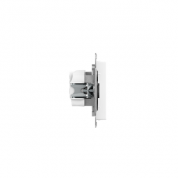 Розетка СП Эпика 16А без заземл. без шторок механизм бел. EKF UP1-SOW-100