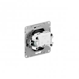 Розетка СП Эпика 16А без заземл. без шторок механизм черн. EKF UP1-SOB-100