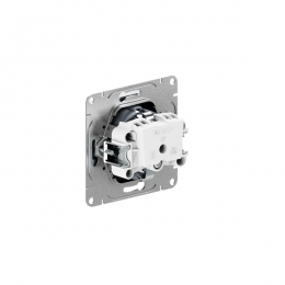 Розетка СП Эпика 16А с заземл. защ. шторки механизм алюм. EKF UP1-SOA-111