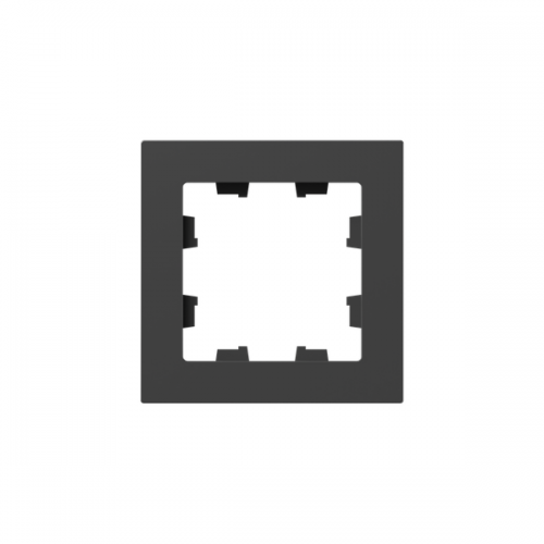 Рамка 1-м Эпика пластик черн. EKF UP1-FPB-01