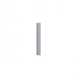 Рамка 2-м Эпика пластик алюм. EKF UP1-FPA-02