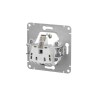 Розетка Glossa 16А с заземл. быстрозажим. клем. механизм бел. SE GSL000143S