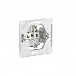 Розетка AtlasDesign 16А IP20 с заземл. защ. шторки с крышкой быстрозажим. клем. механизм бел. SE ATN000146S