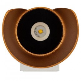 Светильник светодиодный WL42 WH+GD 6Вт 3500К IP54 для интерьера/фасадов бел./зол. Эра Б0054421