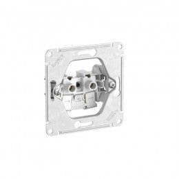 Розетка AtlasDesign 16А без заземл. без шторок быстрозажим. клем. механизм бел. SE ATN000141S