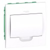 Бокс встраиваемый СП City9 Box 1 ряд 8мод IP40 IK07 63А 2 клеммы с бел. дверцей SE EZ9E108P2FRU
