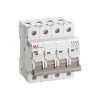 Выключатель автоматический модульный 4п C 50А 6кА AV-6 AVERES EKF mcb6-4-50C-av
