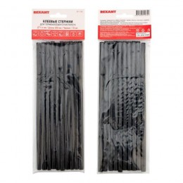 Стержень клеевой d7мм L200мм черн. (уп.10шт) Rexant 09-1104