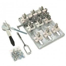 Разъединитель-предохранитель РПС-1 100А левый привод без ППН Basic EKF rps-r-100l