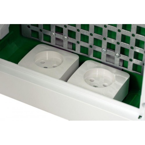 Корпус встраиваемый City9 Box IT 3 ряда 36мод. 2 розетки с прозр. дверцей SE EZ9E312S2FIT
