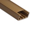 Кабель-канал 100х40 L2000 пластик коричн. Ruvinil РКК-100х40-К