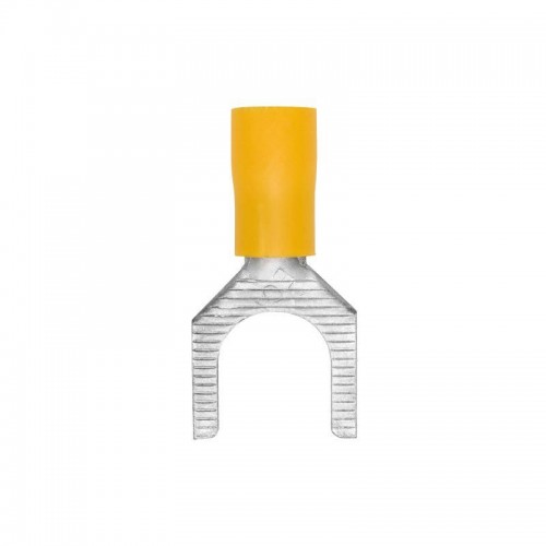 Наконечник вилочный изолированный 2.5-6кв.мм А=1.2мм желт. (уп.50шт) DKC 2C112P