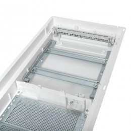 Щит комбинированный встраив. Nova 2 DIN-рейки + 2 монтаж. платы 4 габарит IP41 с метал. перфорированной дверью EKF nv-cb-pmd-2+2