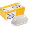 Светильник НПП 1201 100Вт E27 IP54 бел. овал IEK LNPP0-1201-1-100-K01