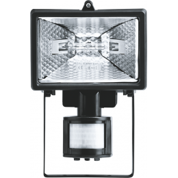 Прожектор 94 609 NFL-SH1-150-R7s/BL 150Вт R7s IP44 (ИО 150вт черн. с датчиком движ.) Navigator 94609