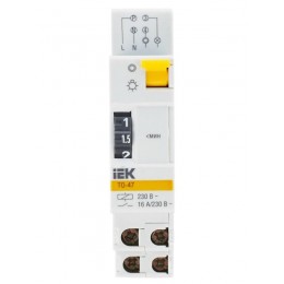 Таймер освещения ТО-47 16А 230В на DIN-рейку KARAT IEK MTA30-16
