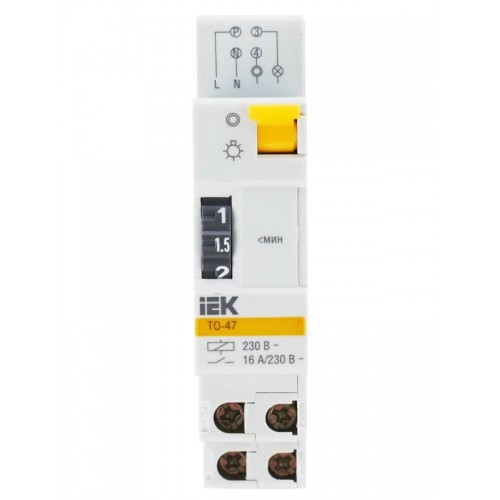 Таймер освещения ТО-47 16А 230В на DIN-рейку KARAT IEK MTA30-16