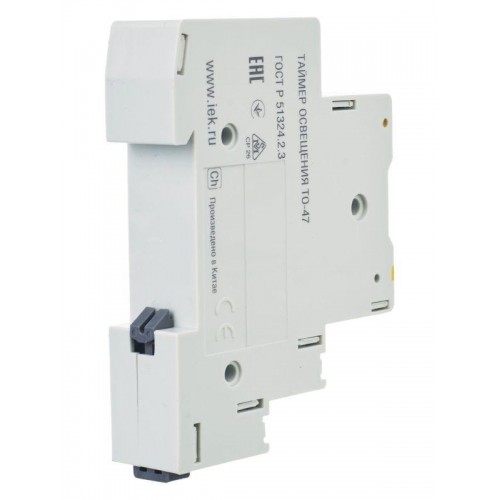 Таймер освещения ТО-47 16А 230В на DIN-рейку KARAT IEK MTA30-16