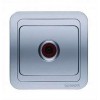 Розетка телевизионная TV 1-м СП Mimoza 16А IP20 серебр./серебр. Makel 23407