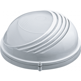 Светильник ЛОН 94 819 NBL-R3-100-E27/WH 1х100Вт E27 IP54 (аналог НПБ 1107 бел. круг ресн. 100Вт) Navigator 94819