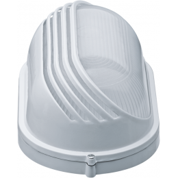 Светильник ЛОН 94 818 NBL-O3-100-E27/WH 1х100Вт E27 IP54 (аналог НПБ 1207 бел. овал ресн. 100Вт) Navigator 94818