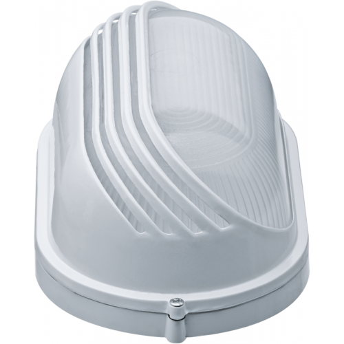 Светильник ЛОН 94 818 NBL-O3-100-E27/WH 1х100Вт E27 IP54 (аналог НПБ 1207 бел. овал ресн. 100Вт) Navigator 94818