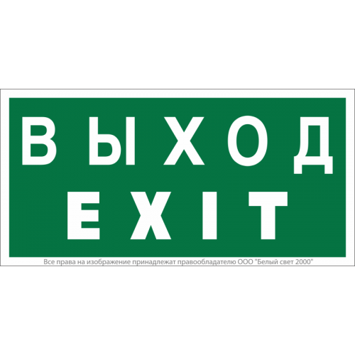 Знак безопасности NPU-1510.E24 