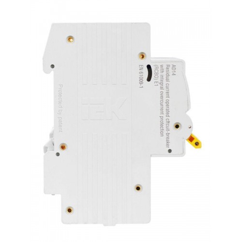 Выключатель автоматический дифференциального тока 4п C 25А 100мА тип AC 4.5кА АД-14 KARAT IEK MAD10-4-025-C-100