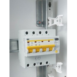 Выключатель автоматический дифференциального тока селективный 4п 63А 300мА тип AC АД14S KARAT IEK MAD13-4-063-C-300