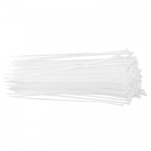 Хомут кабельный V02-1W-4.8х250-100 4.8х250 нейл. бел. (уп.100шт) Volsten 9508