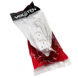 Удлинитель 2х5м без заземл. 10А IP20 S 2х5 2.2кВт Volsten 9298