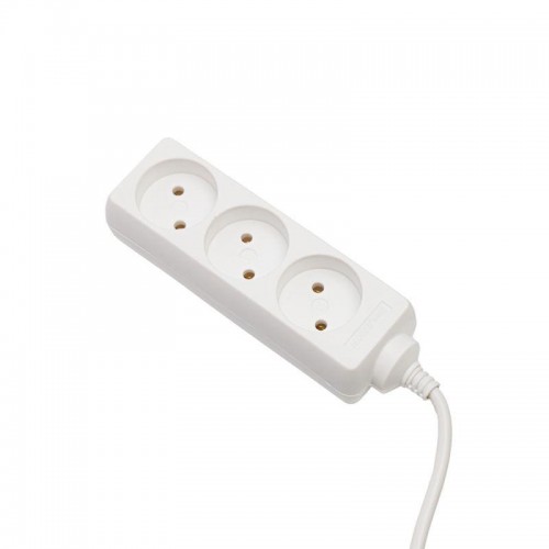 Удлинитель 3х3м без заземл. 10А IP20 S 3х3 2.2кВт Volsten 9301