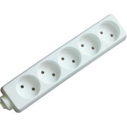 Удлинитель 5х5м без заземл. 10А IP20 S 5х5 2.2кВт Volsten 9307