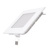Светильник светодиодный Slim 6Вт 3000К IP20 360лм 220-240В ДВО квадрат бел. GAUSS 940111106