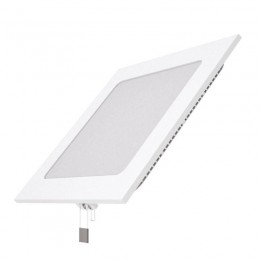 Светильник светодиодный Slim 12Вт 3000К IP20 800лм 220-240В ДВО квадрат бел. GAUSS 940111112