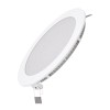 Светильник светодиодный Slim 12Вт 3000К IP20 800лм 220-240В ДВО круг бел. GAUSS 939111112
