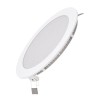 Светильник светодиодный Slim 12Вт 4000К IP20 880лм 220-240В ДВО круг бел. GAUSS 939111212