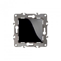 Переключатель 2-кл. СП Эра12 12-1106-06 10А IP20 250В 10AX механизм черн. Эра Б0014668