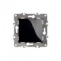 Выключатель 3-кл. СП Эра12 12-1107-06 10А IP20 250В 10AX механизм черн. Эра Б0014674