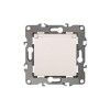 Розетка 1-м СП Эра12 12-2103-02 16А IP20 16AX 250В 2P+E Schuko защ. шторки с крышкой механизм сл. кость Эра Б0014694