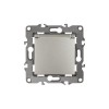 Розетка 1-м СП Эра12 12-2103-15 16А IP20 16AX 250В 2P+E Schuko защ. шторки с крышкой механизм перламутр. Эра Б0019330