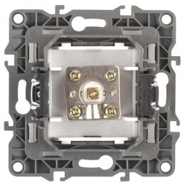 Розетка телевизионная одиночная TV 1мод. Эра12 12-3101-04 IP20 шампань Эра Б0014708