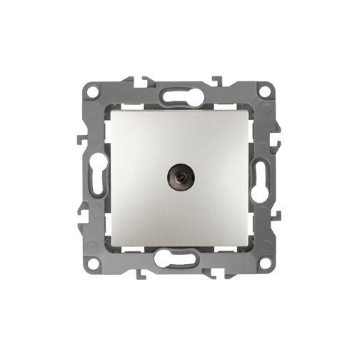 Розетка телевизионная одиночная TV 1мод. Эра12 12-3101-15 IP20 перламутр Эра Б0019428