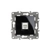Розетка телефонная Эра12 12-3105-06 RJ11 IP20 черн. Эра Б0014716
