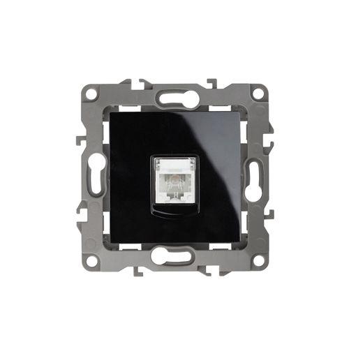 Розетка телефонная Эра12 12-3105-06 RJ11 IP20 черн. Эра Б0014716