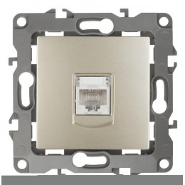 Розетка компьютерная Эра12 12-3107-04 RJ45 шампань Эра Б0014726