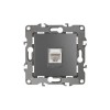 Розетка компьютерная Эра12 12-3107-12 RJ45 графит Эра Б0019350
