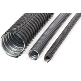 Металлорукав в ПВХ изоляции МРПИ НГ 16 УХЛ1 d16мм без протяжки морозостойкий (уп.50м) ГОФРОМАТИК zeta42318
