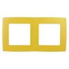 Рамка 2-м 12-5002-21 желт. ЭРА Б0019395